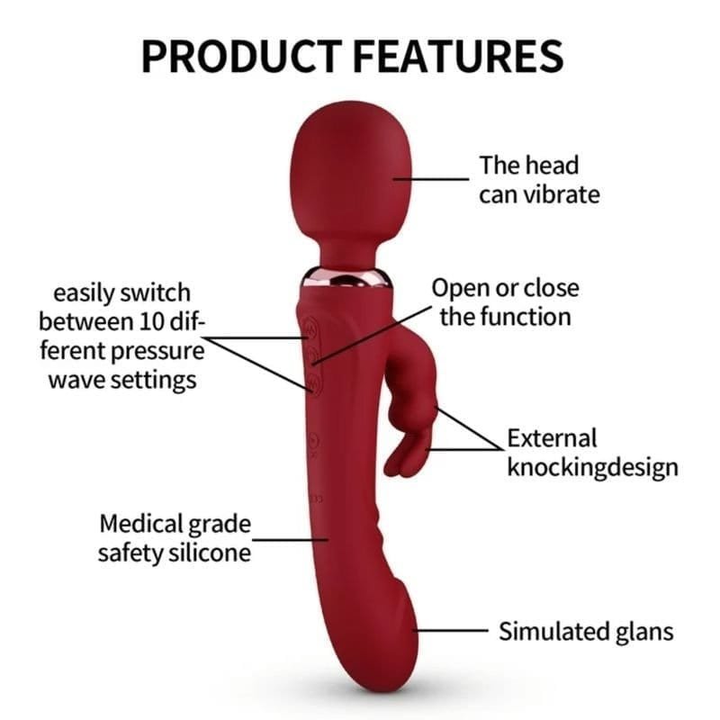 2in1 Dildo & Massager For women ultimate orgasm - Image 4