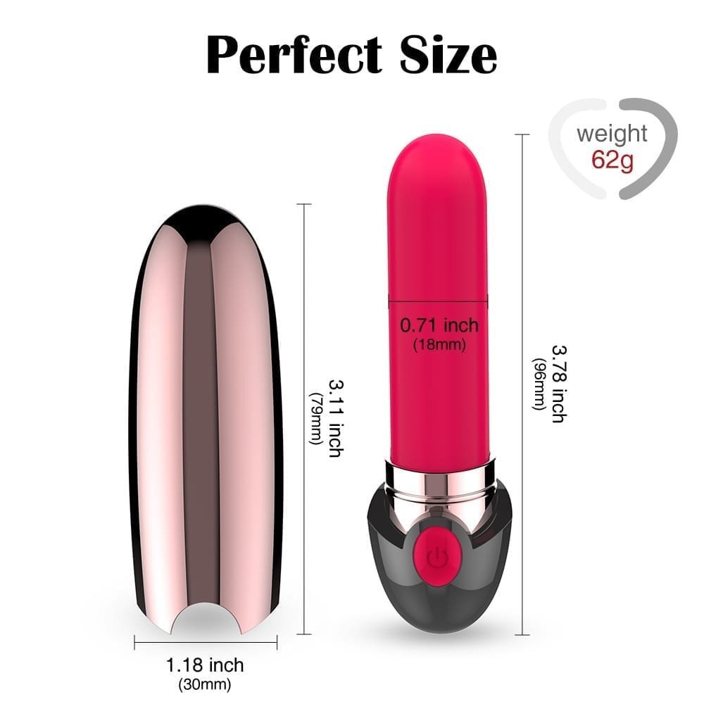 G-spot Vibrator Lipstick Rechargeable (waterproof) - Image 4