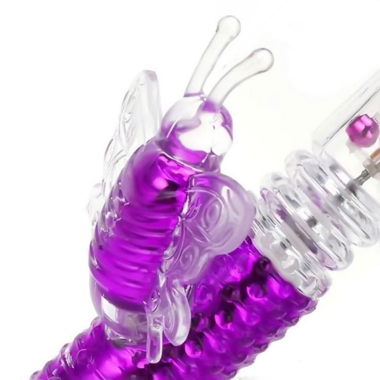 Butterfly Clitoral Rabbit Vibrator (Rechargeable) - Image 4