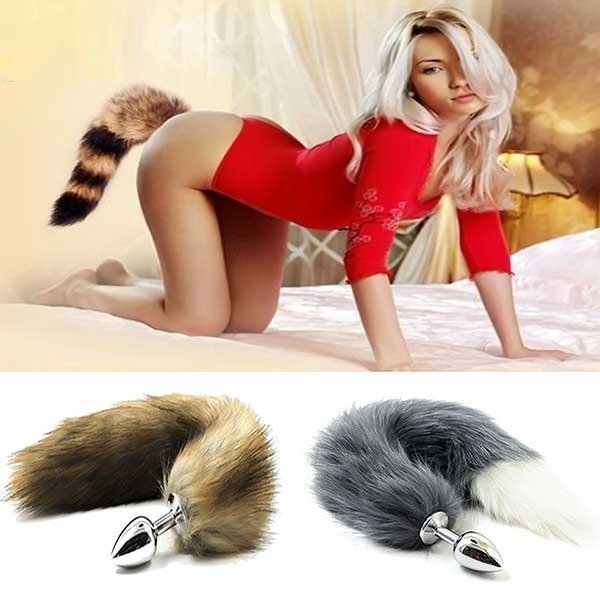 Dog tail anal butt plug 1