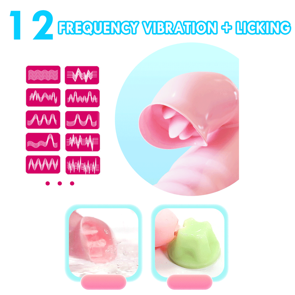 Dual Vibration Rabbit Clitoris Stimulator Dildo - Image 5