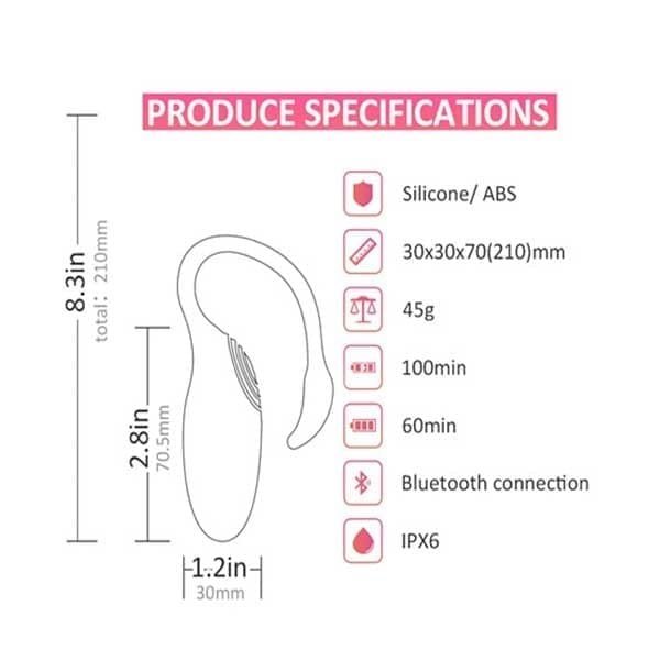 Long Distance Flamingo G-spot Vibrator ( Working With Smart Phone) - Image 3