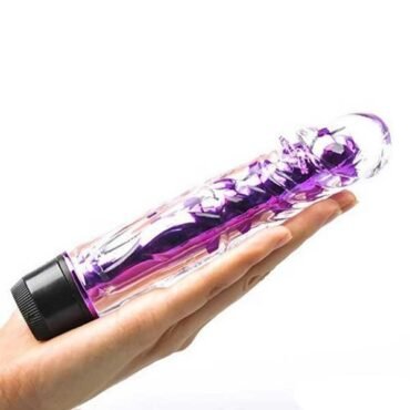 Red Multi Speed Soft Jelly Vibrator for G-spot Stimulation