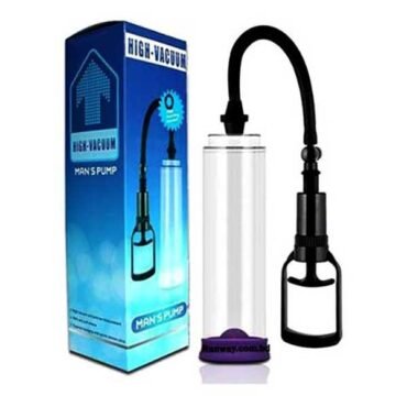 Manual Penis Vacuum Pump for Men with 3 Suction Sleeves and Lube