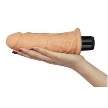 Realistic Vibrating Dildo 8 Inch Silicone for Women BD