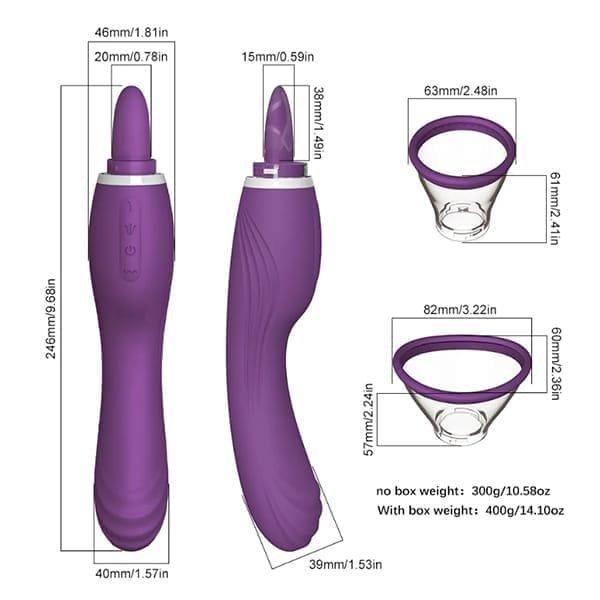 Licking and Sucking Vibrator For woman Ultimate Orgasm - Image 3
