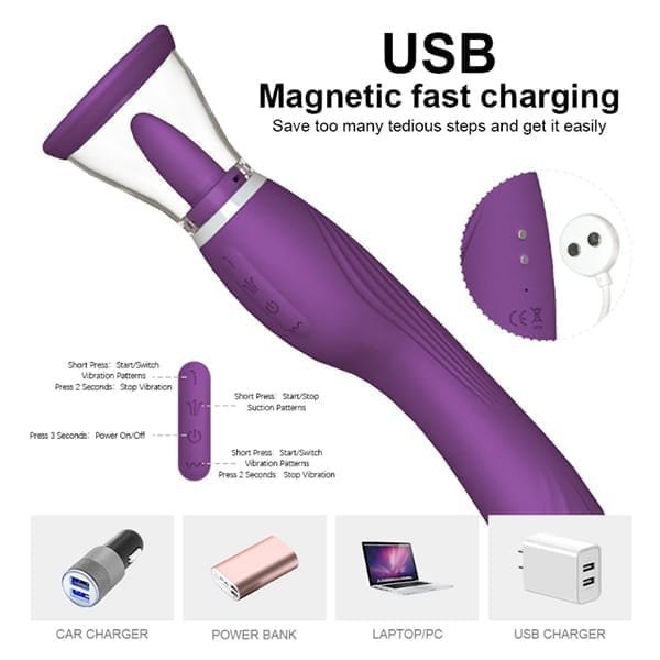 Licking and Sucking Vibrator For woman Ultimate Orgasm - Image 4